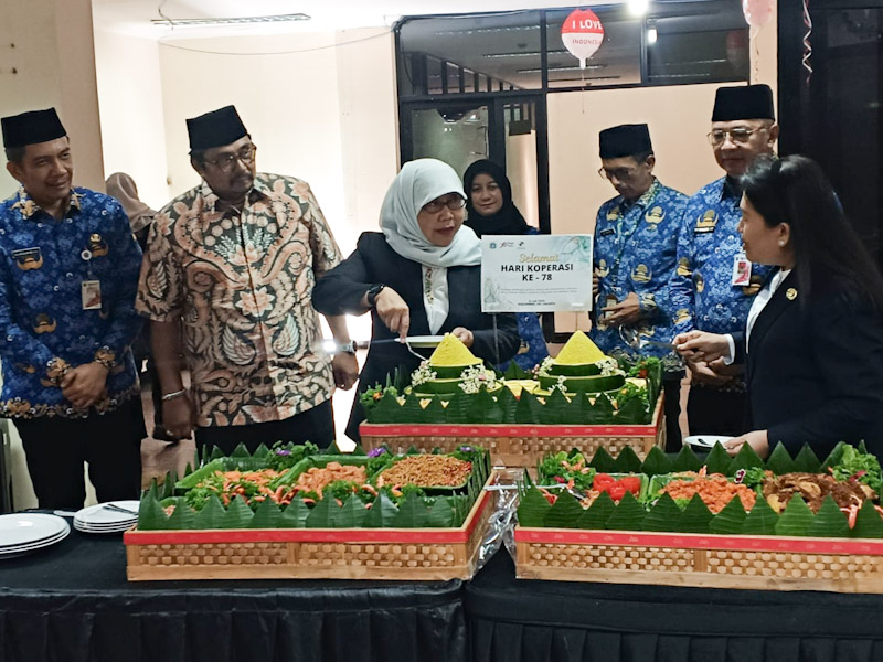 Dinas PPKUKM Gelar Peringatan Hari Koperasi ke-78