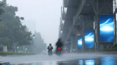 Hujan Ringan Bakal Guyur Sebagian Jakarta