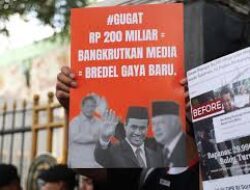 AMSI: Gugatan Menteri Amran atas Tempo Ciptakan Preseden Berbahaya bagi Ekosistem Pers 