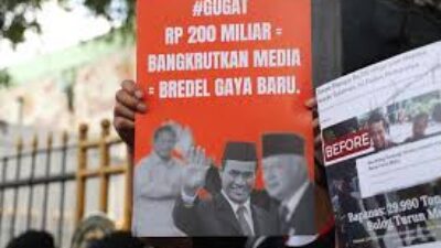 AMSI: Gugatan Menteri Amran atas Tempo Ciptakan Preseden Berbahaya bagi Ekosistem Pers 