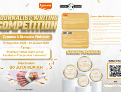 Total Hadiah Rp20 Juta Menanti di Journalist Writing Competition 2025, Angkat Topik Zymuno dan Etawaku